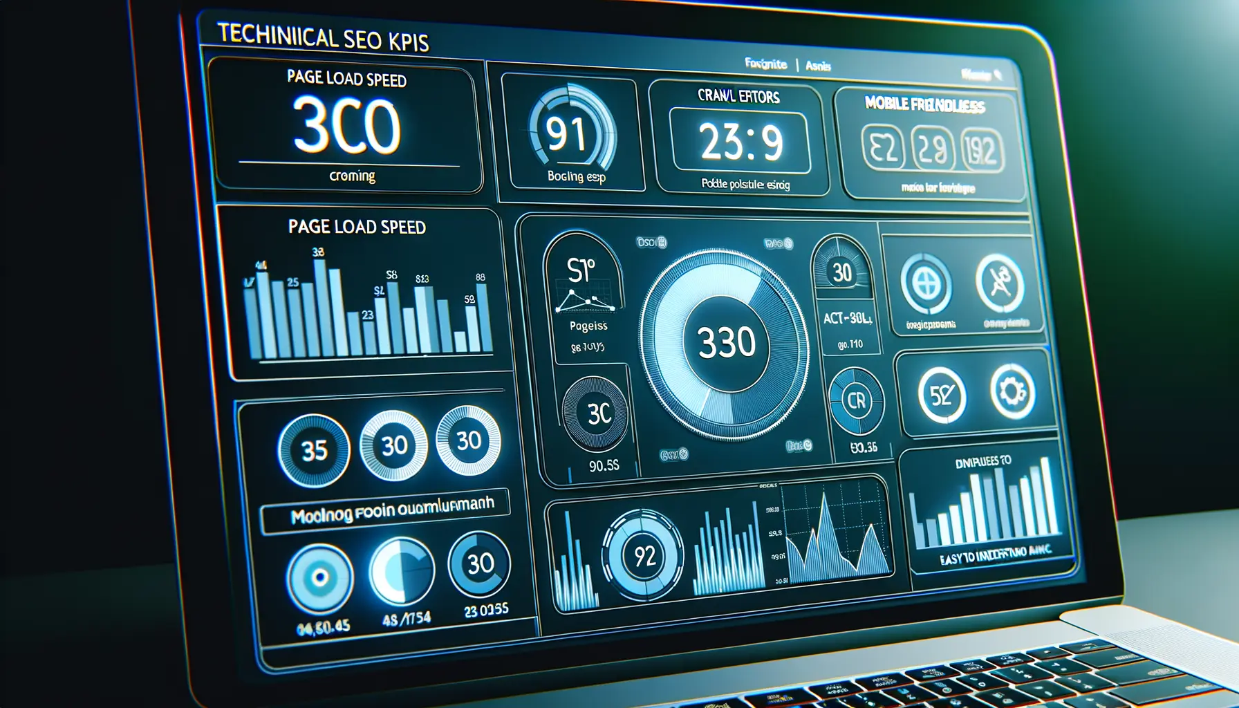 Technische KPIs SEO mit Fokus auf Ladezeit und Crawl-Fehler