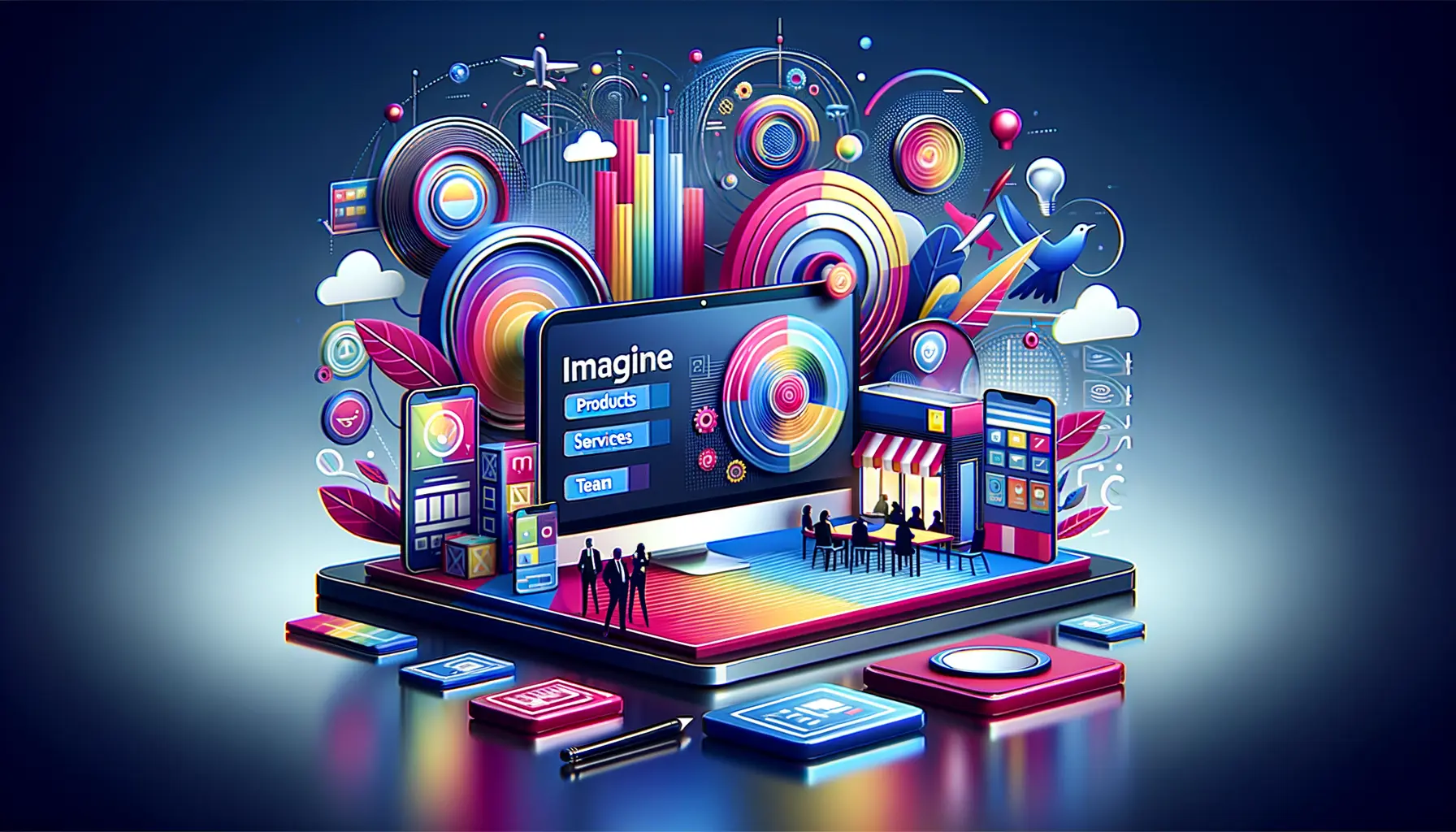 Webdesign-Strategien für kleine Unternehmen modernes responsives Design