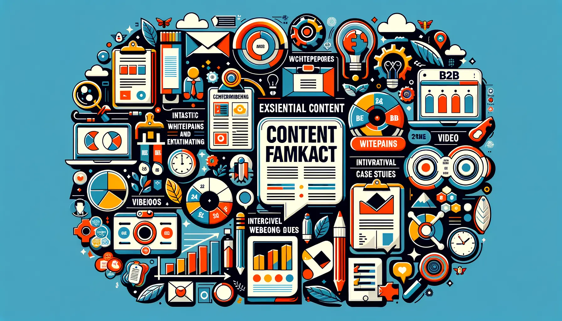 Content Formate B2B Content Marketing Übersicht