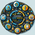 Strategische Planung B2B Content Marketing Infografik