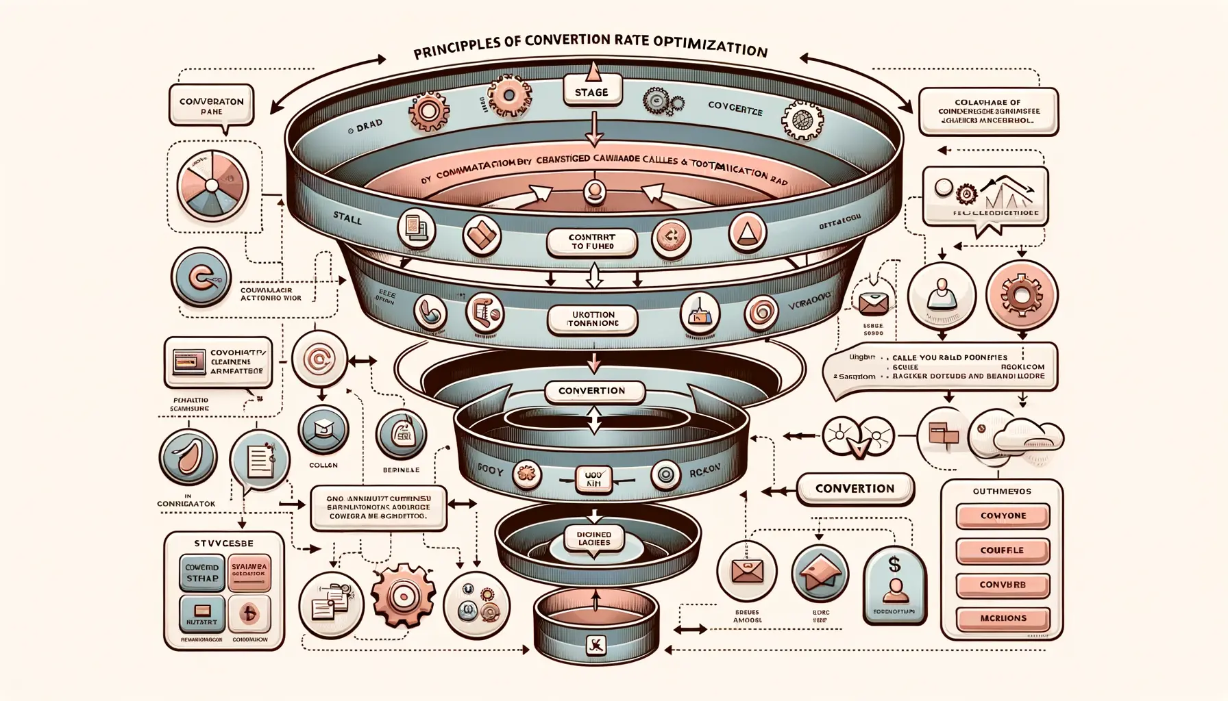 Content Marketing Funnel Conversion Phase mit optimierten CTAs und Formularen zur Kaufabwicklung