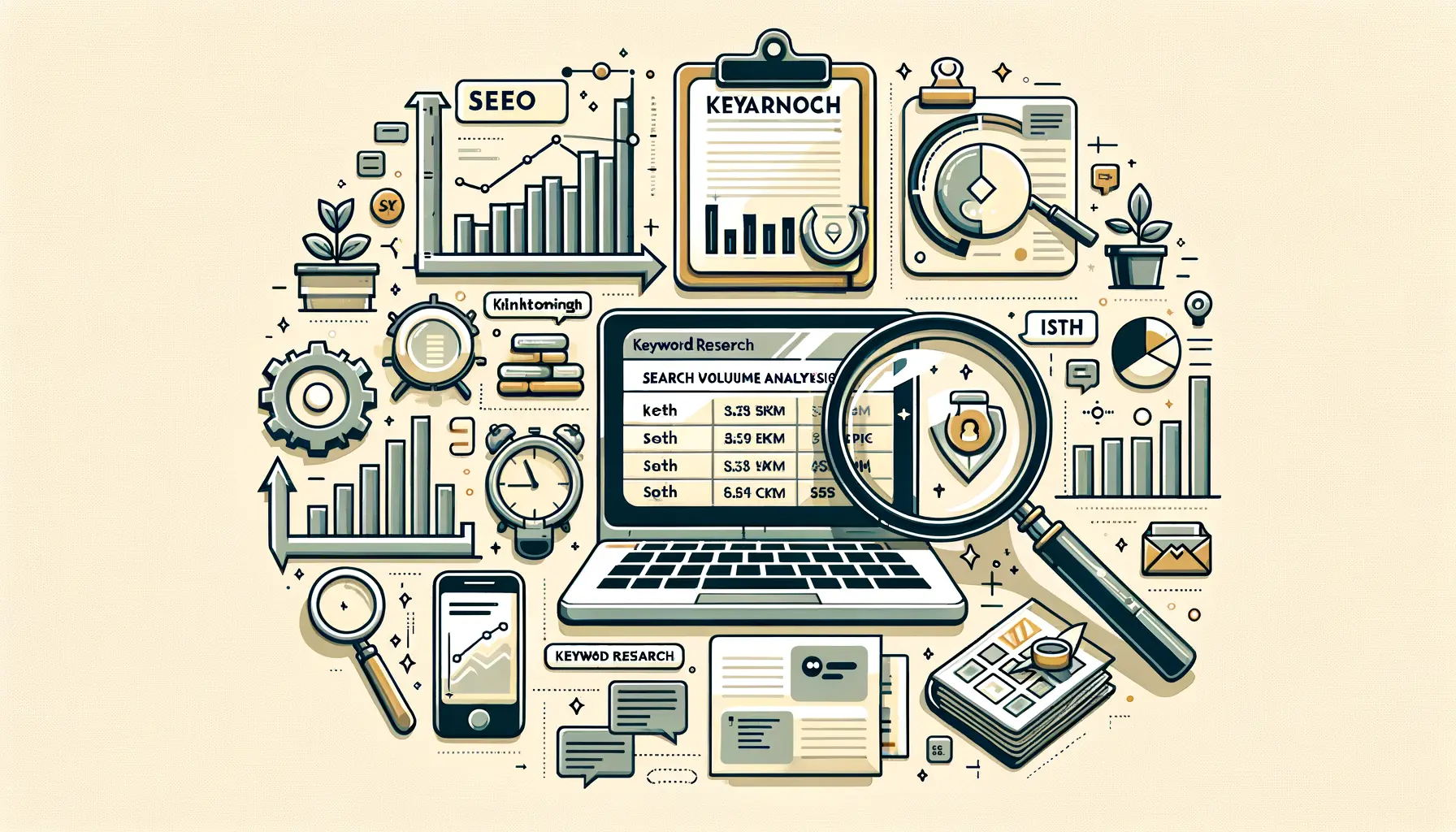 E-Commerce SEO Keyword-Recherche Online-Shop