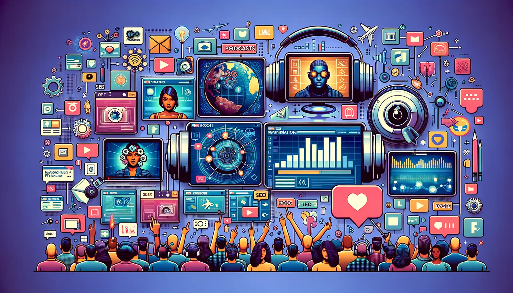 PR SEO Multimedia Inhalte und interaktive Tools für Engagement