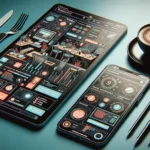 Professionelles Restaurant-Webdesign auf Smartphone und Laptop für Gastronomiebetrieb 2025