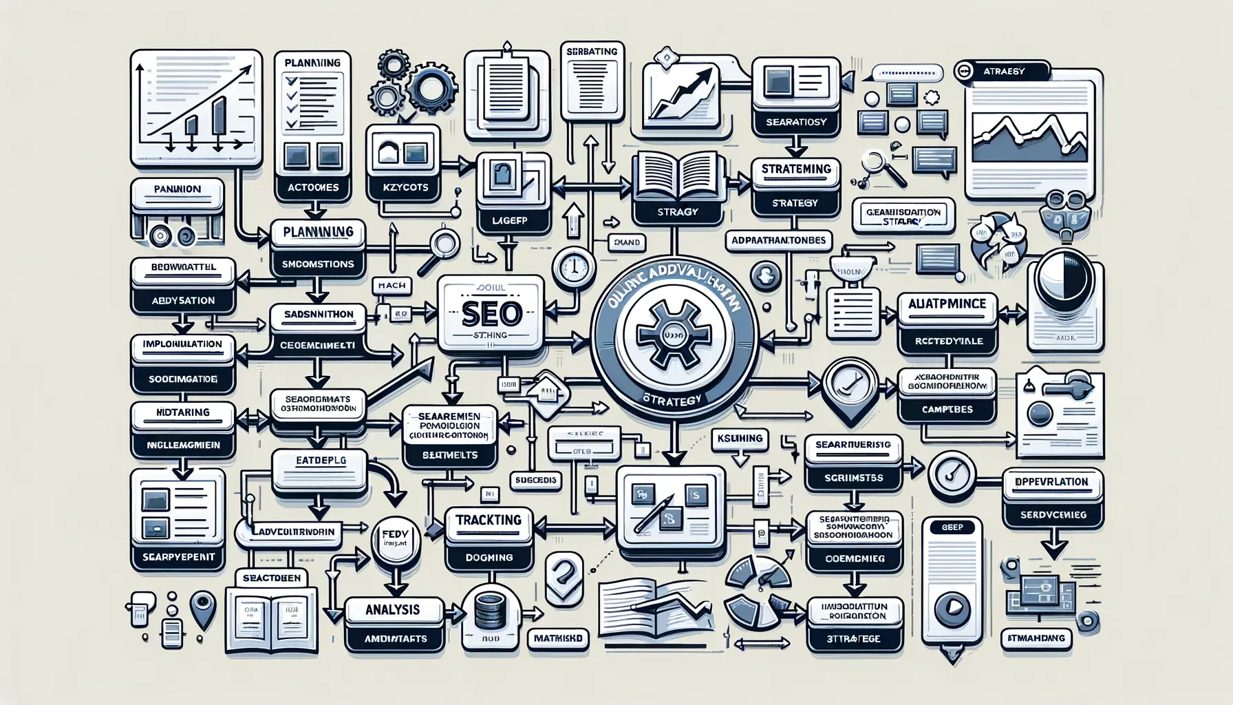 Google Ads Kampagnenaufbau und Keyword Strategie SEO kombiniert