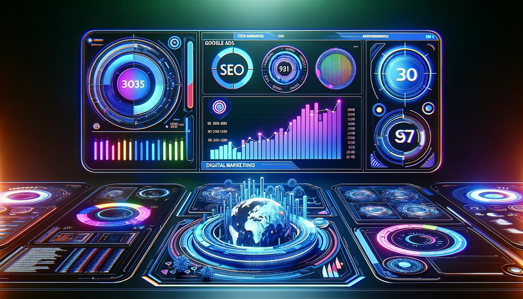 SEO Google Ads Übersicht Suchmaschinenmarketing Wachstum 2025