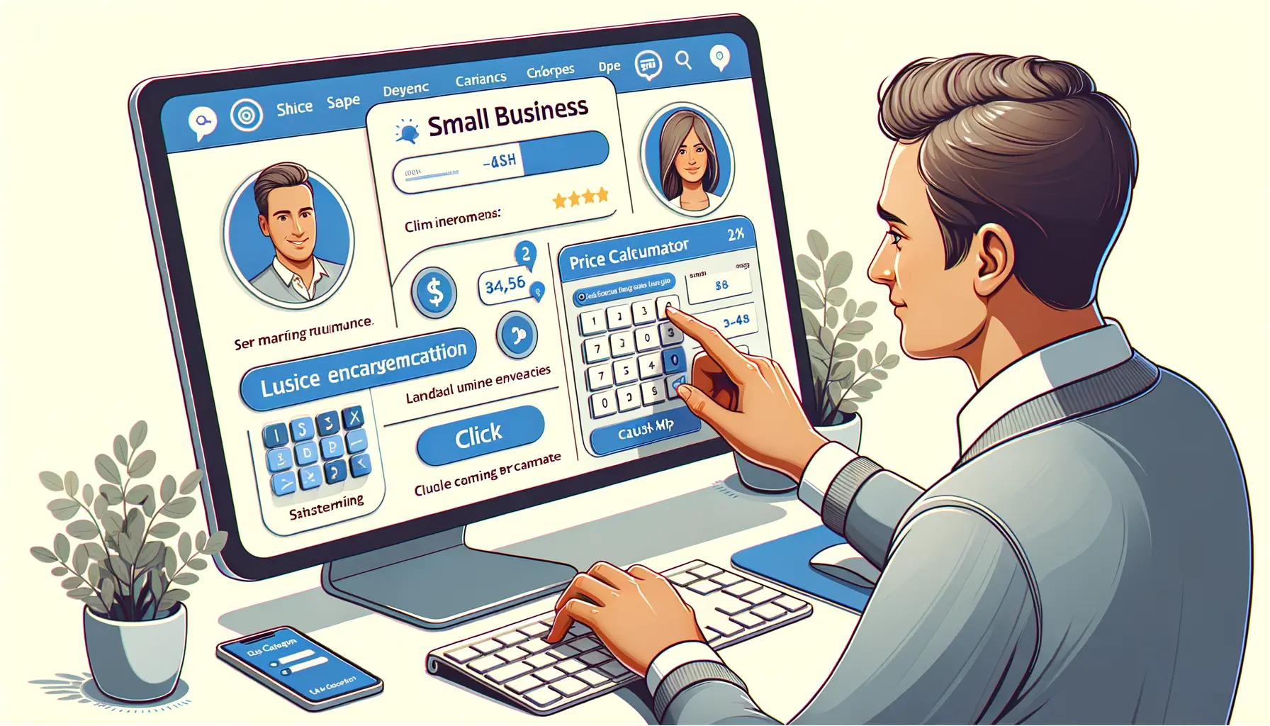 Interaktive Funktionen wie Live-Chat für Webdesign kleine Unternehmen