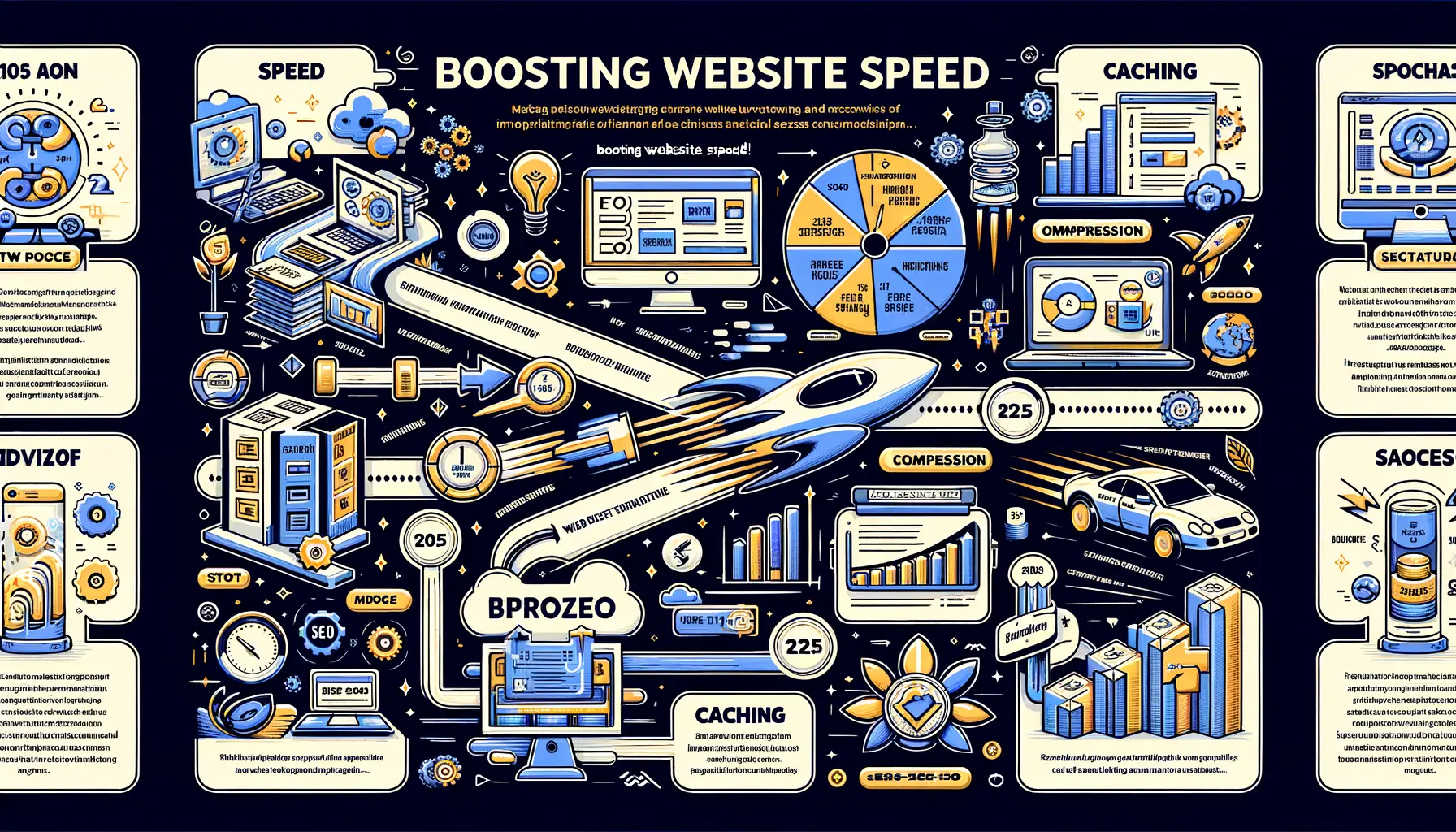 Schnelle Ladezeiten als wichtiges Element von Webdesign SEO