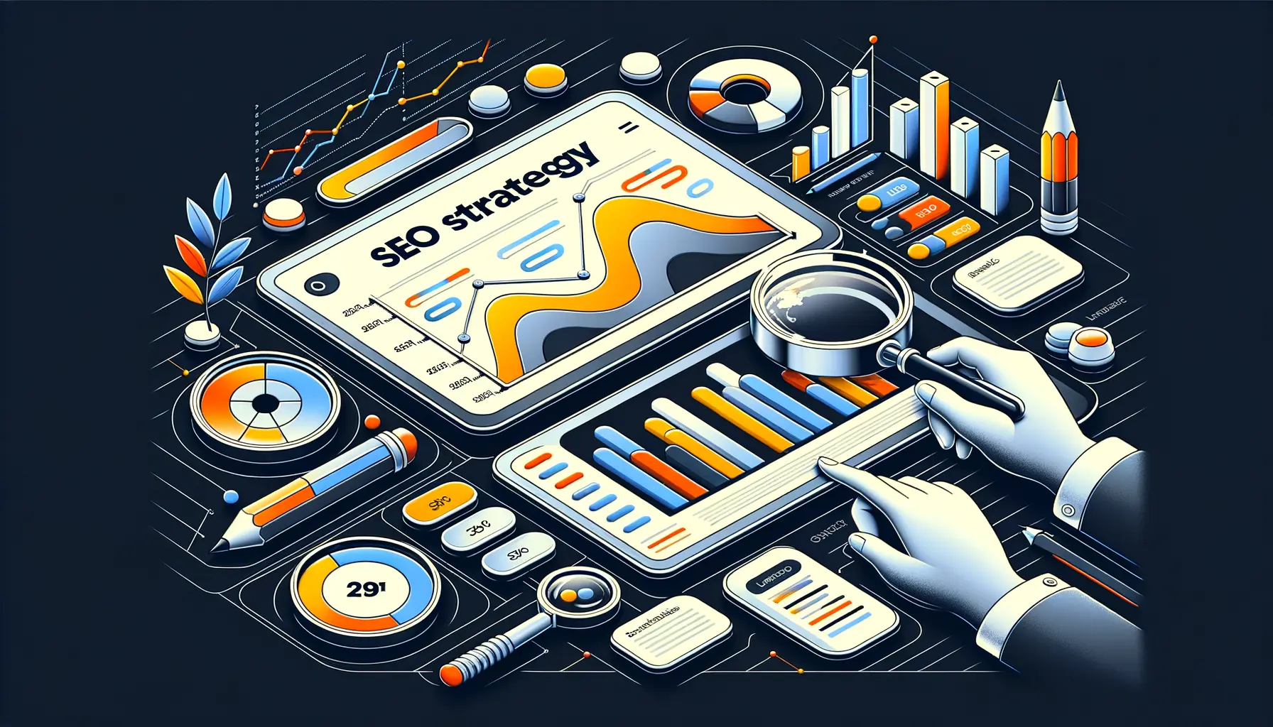 Optimiertes Webdesign mit Fokus auf Suchmaschinenoptimierung 2025