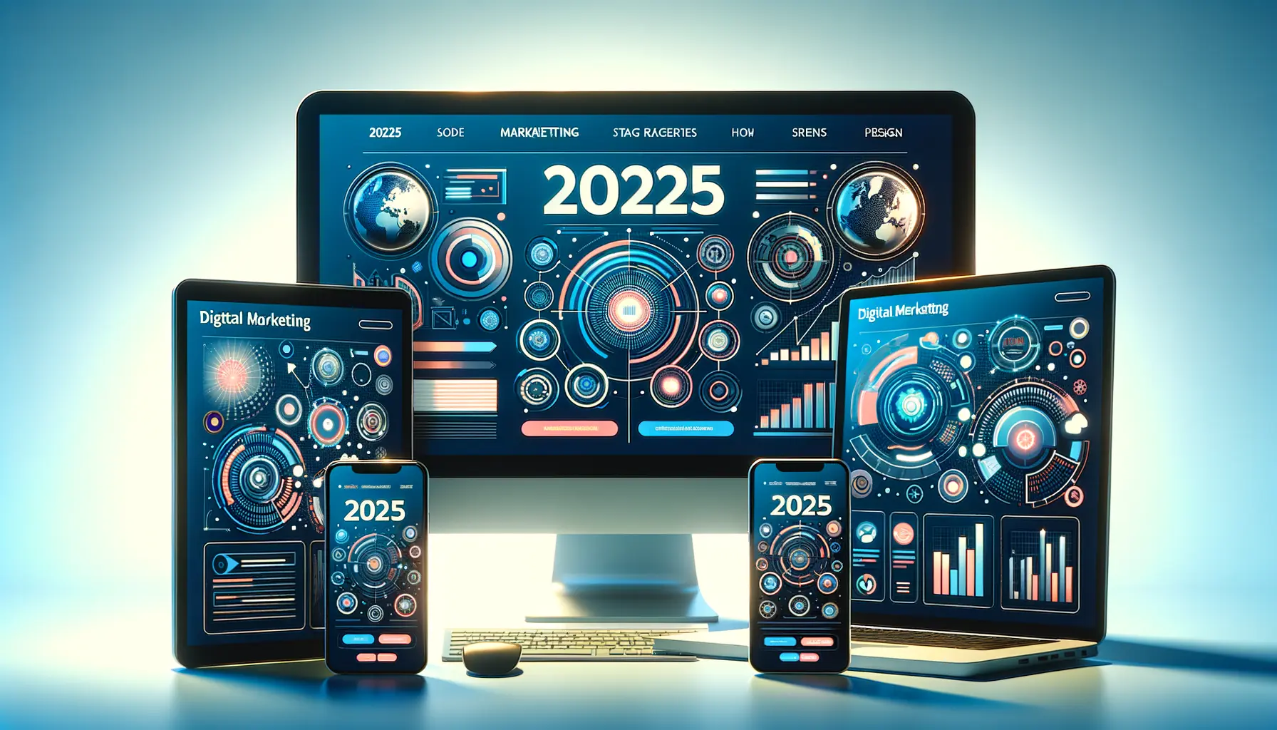 modernes responsives Webdesign und Marketing 2025