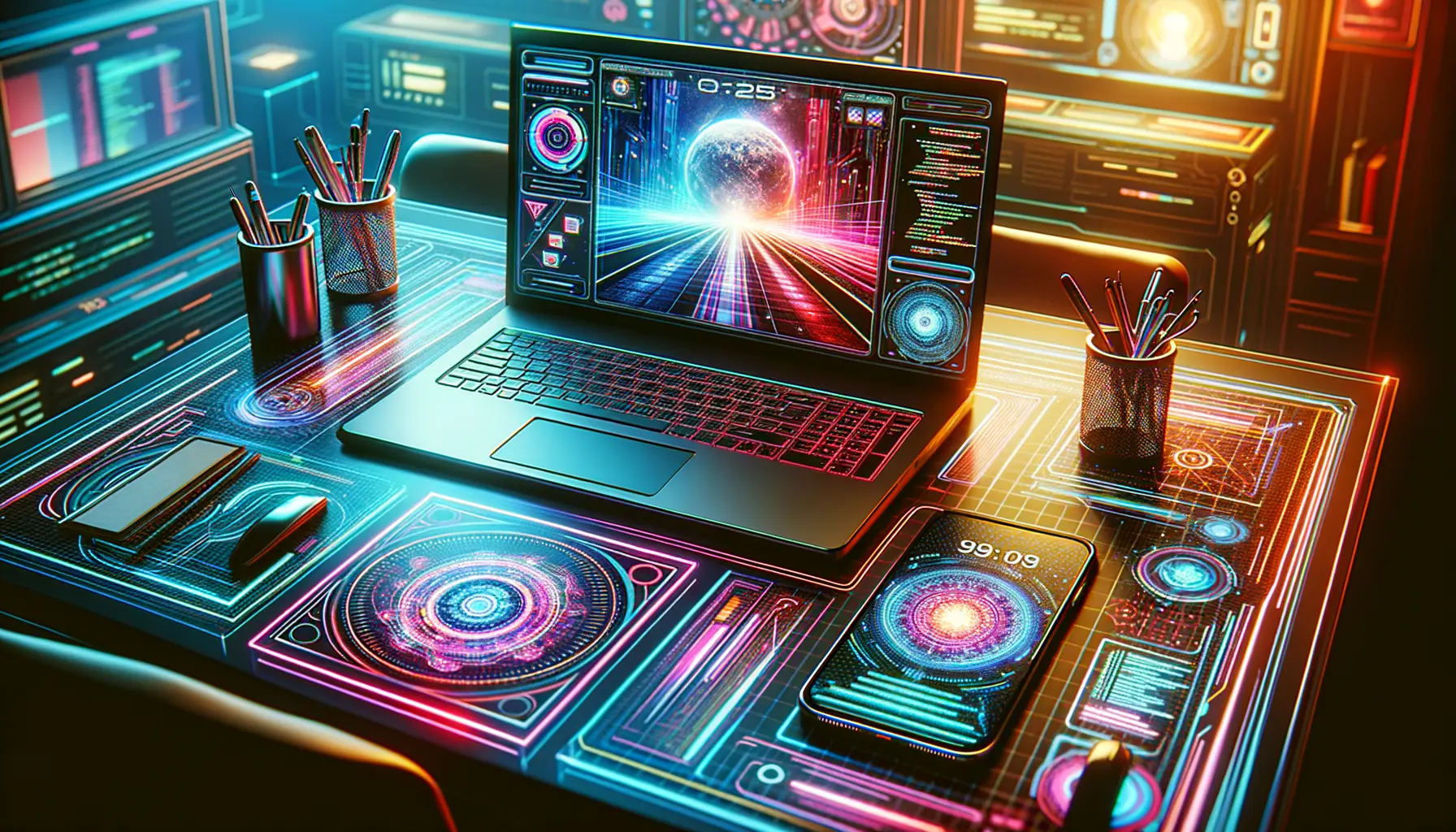 Modernes Webdesign und Programmierung auf verschiedenen Geräten 2025