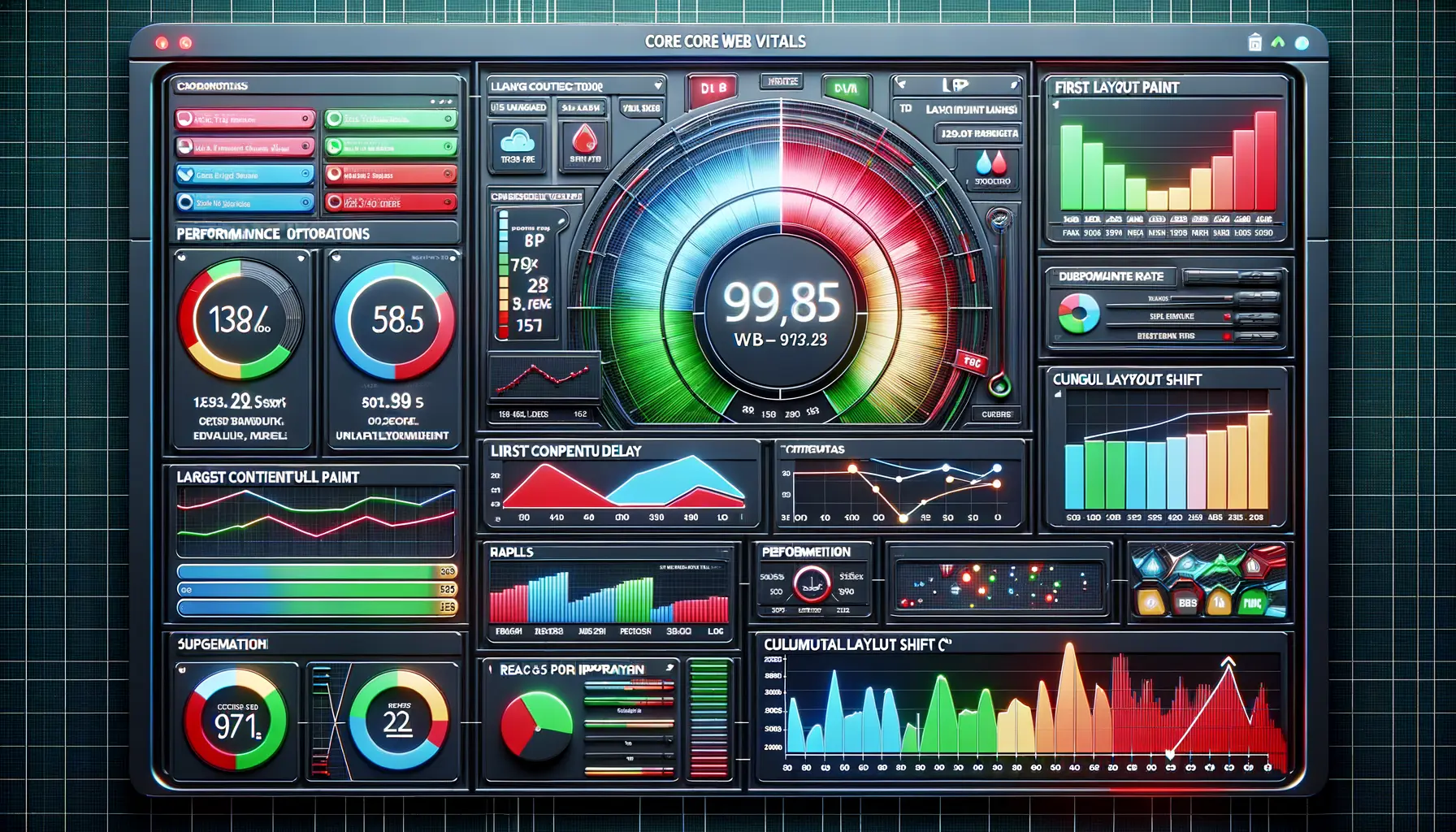 Technische Weboptimierung Core Web Vitals Ladezeit Optimierung 2025